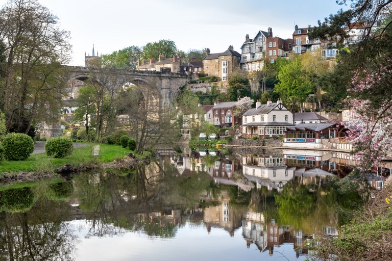 Knaresborough Viaduct Spring by Charlotte Gale