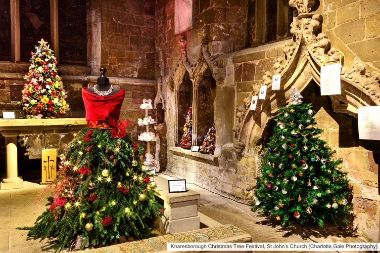 Knaresborough Christmas Tree Festival at St John's Church