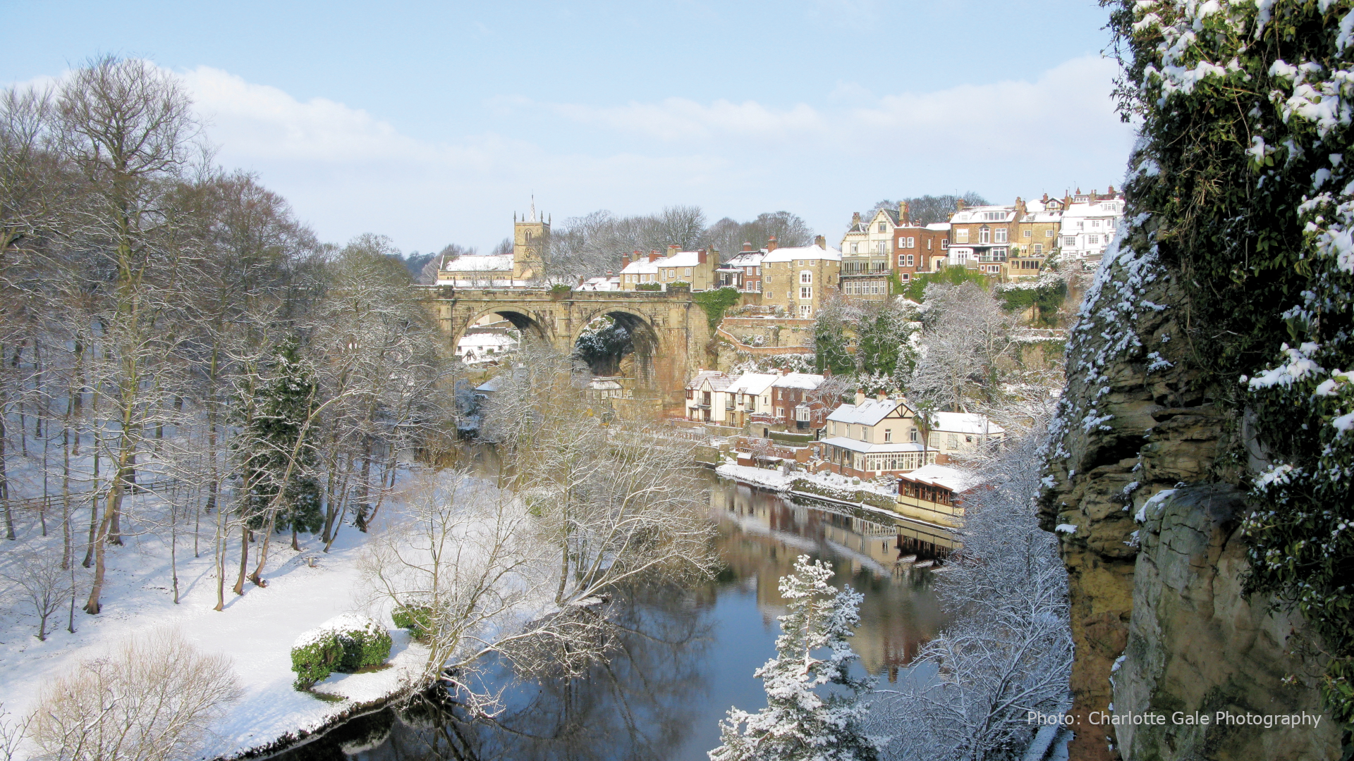 Viaduct in Winter