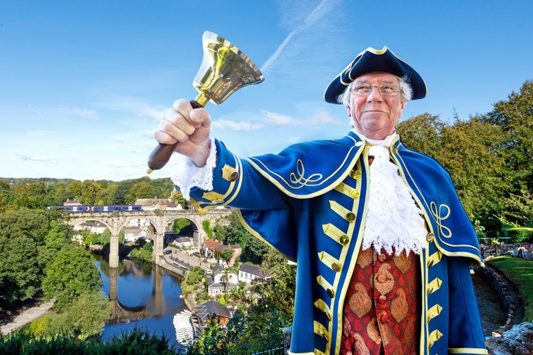 Knaresborough's Town Crier by Charlotte Gale Photography