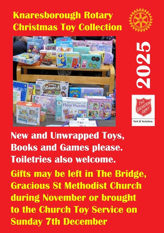 Knaresborough Rotary Toy Collection 2025